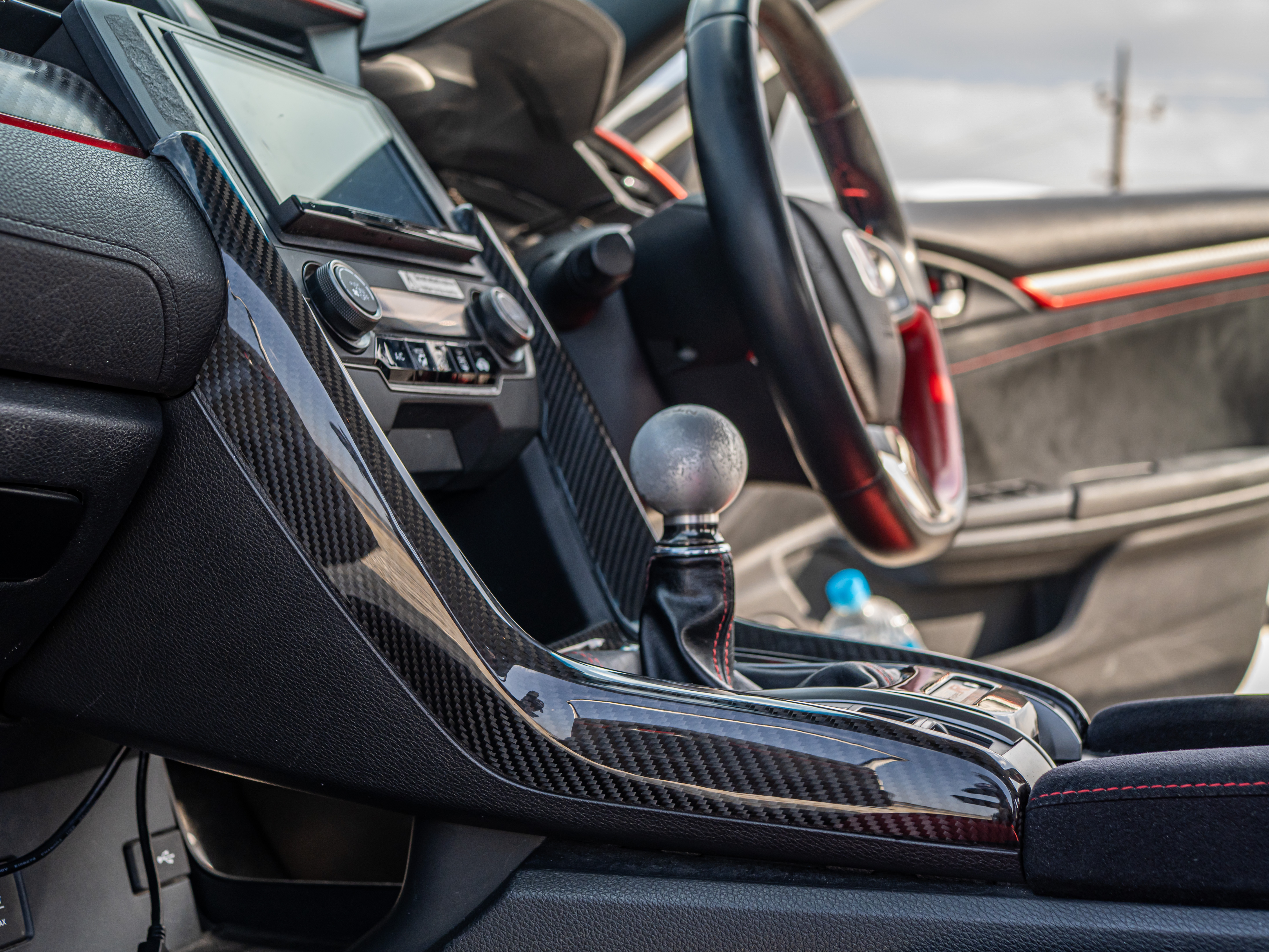 CIVIC TYPE R FK8 — センターコンソール